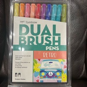 Tombow Dual Brush Pens, 10 pieces